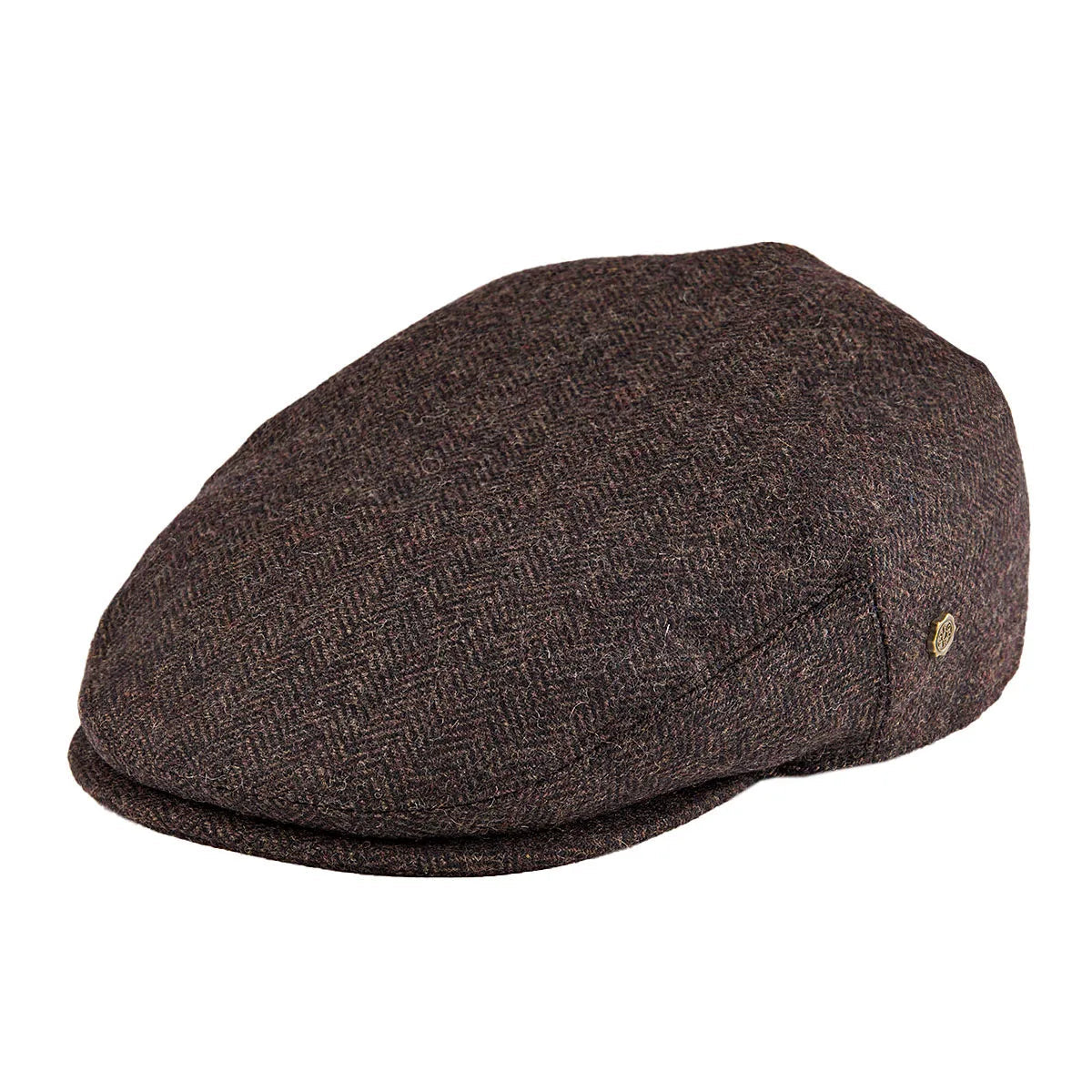 James | Classic Herringbone Stitch Flat Cap 4