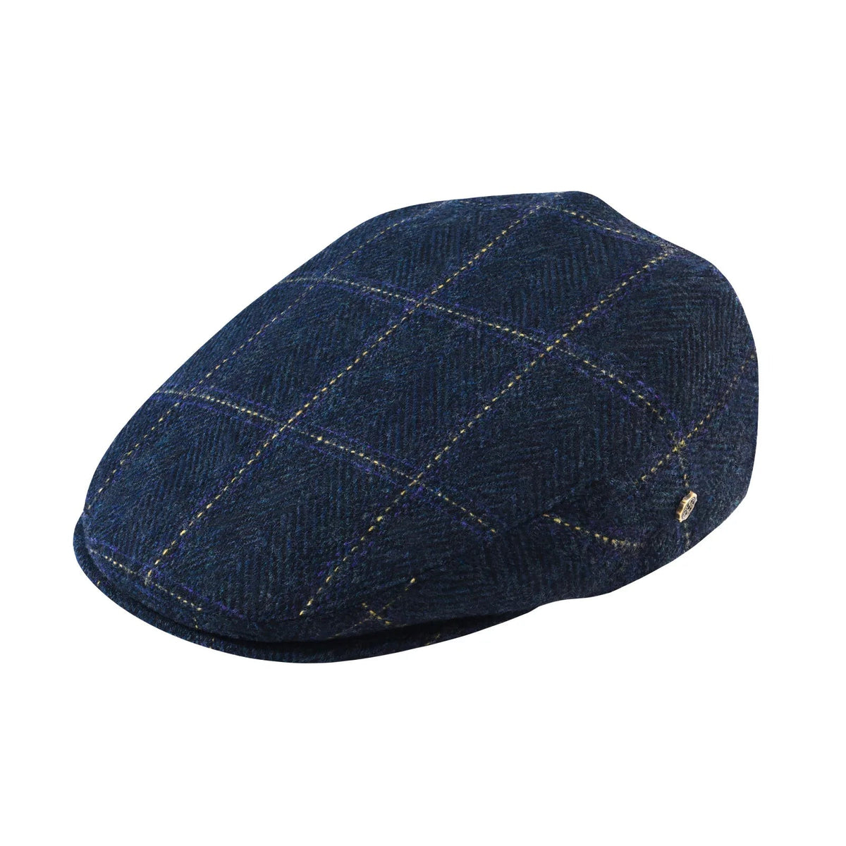 James | Classic Herringbone Stitch Flat Cap 5
