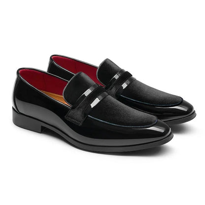 James | Men's Penny Loafers Italian Leather Slip-On 2
