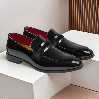 James | Men's Penny Loafers Italian Leather Slip-On 4