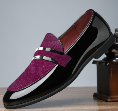James | Men's Penny Loafers Italian Leather Slip-On 5