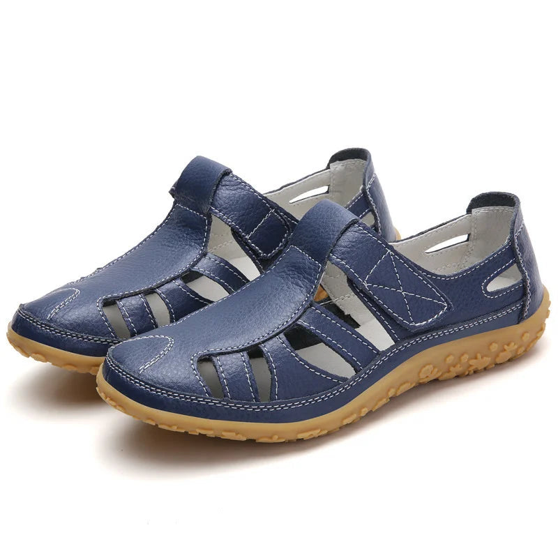 Komfortable Sandaler til Kvinder | Justerbar Velcro 10