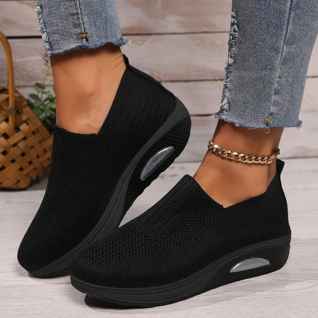 Komfortable Sko til Kvinder | Slip-On Design 0