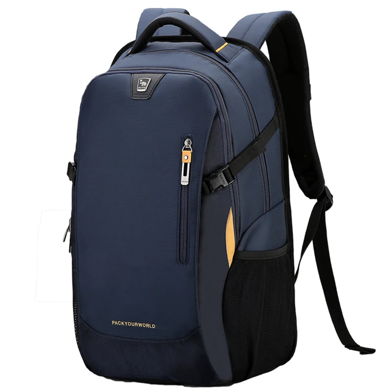 Laptop Rygsæk 15,6 Vandtæt Nylon 29L Casual Skuldertaske 7