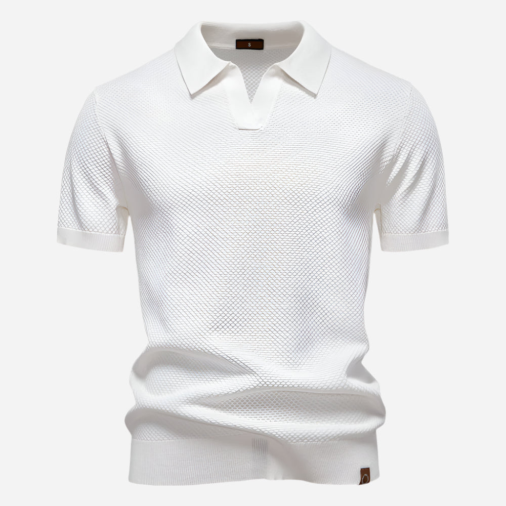 Marcus | Polo Shirt Til Mænd i Blød Bomuld 0
