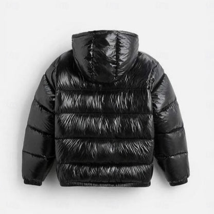Men's Hooded Puffer Jacket 4