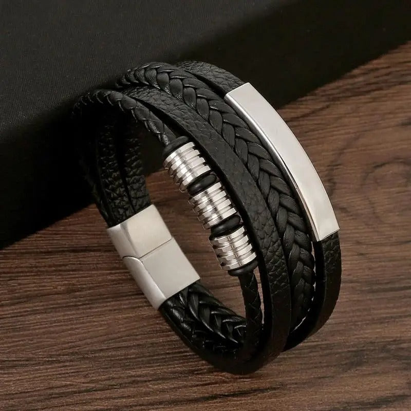 Men's Leather Bracelet | Casual and Formal Accessory 3