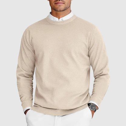 Men's Lightweight Knit Crew Neck Sweater | Casual Fashion Top 2