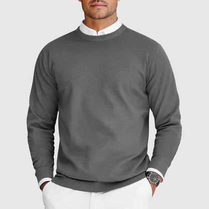 Men's Lightweight Knit Crew Neck Sweater | Casual Fashion Top 3