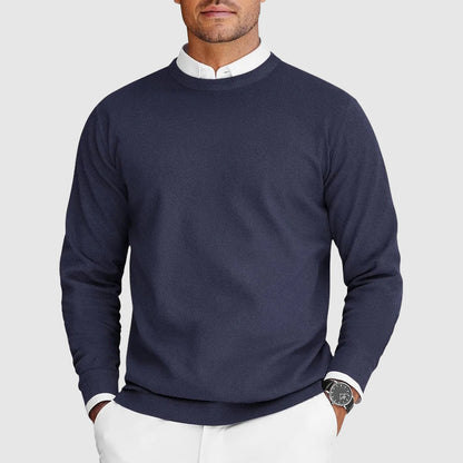 Men's Lightweight Knit Crew Neck Sweater | Casual Fashion Top 4