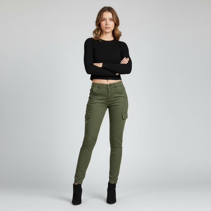 Moderne Cargo Bukser Dame | Trendy Cargobukser