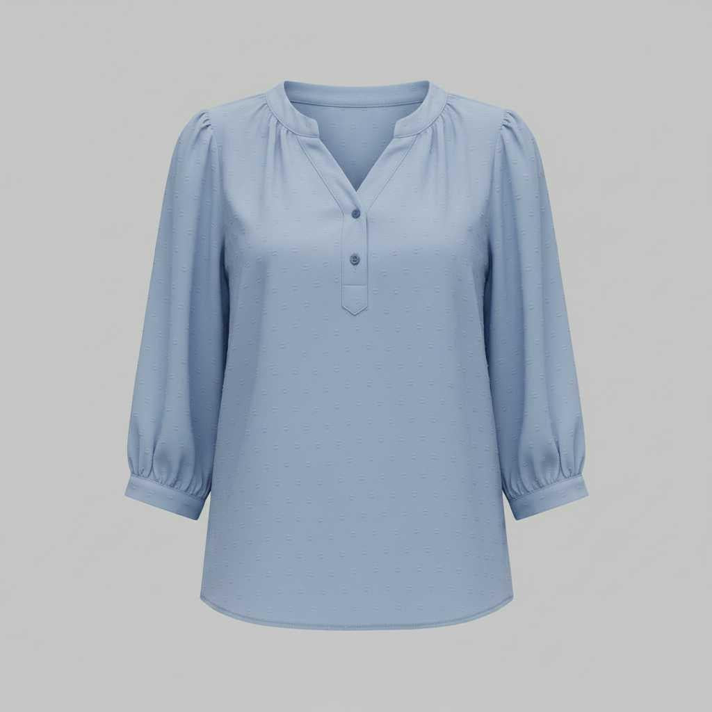 Patchwork Damebluse | Silkeblød og Åndbar Bluse