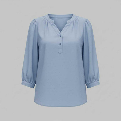 Patchwork Damebluse | Silkeblød og Åndbar Bluse