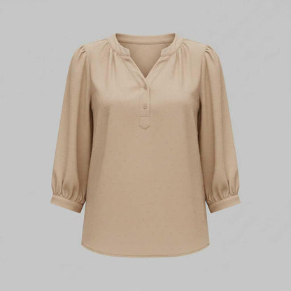 Patchwork Damebluse | Silkeblød og Åndbar Bluse