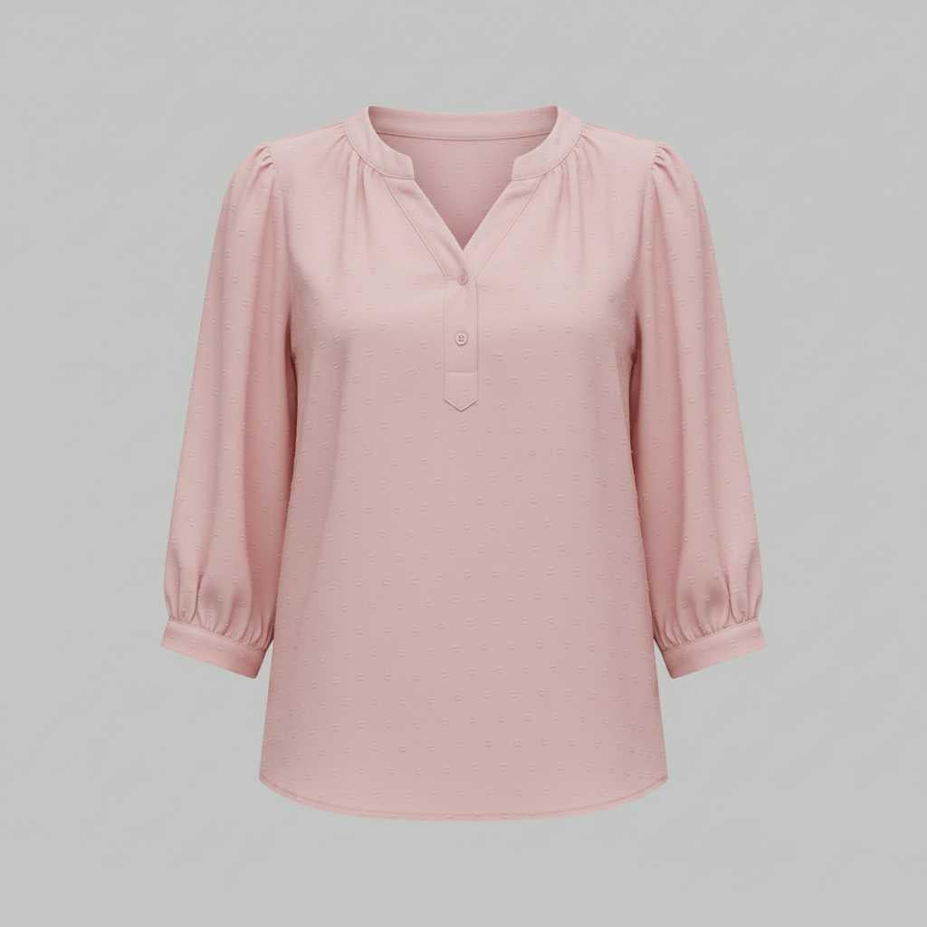 Patchwork Damebluse | Silkeblød og Åndbar Bluse