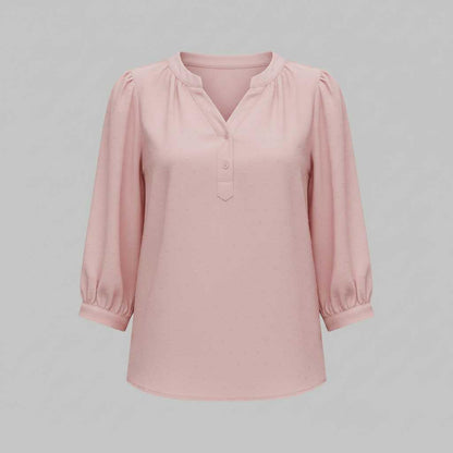 Patchwork Damebluse | Silkeblød og Åndbar Bluse