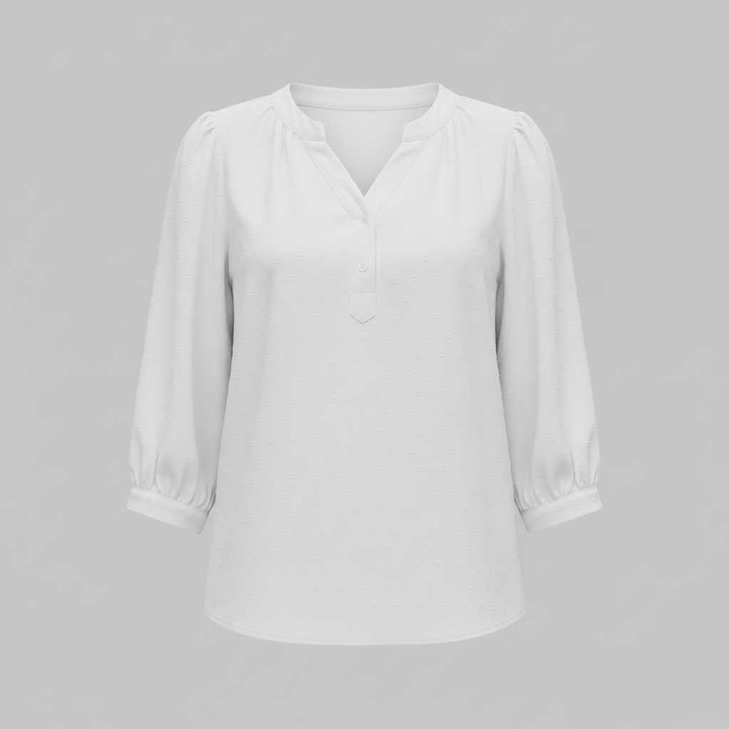 Patchwork Damebluse | Silkeblød og Åndbar Bluse