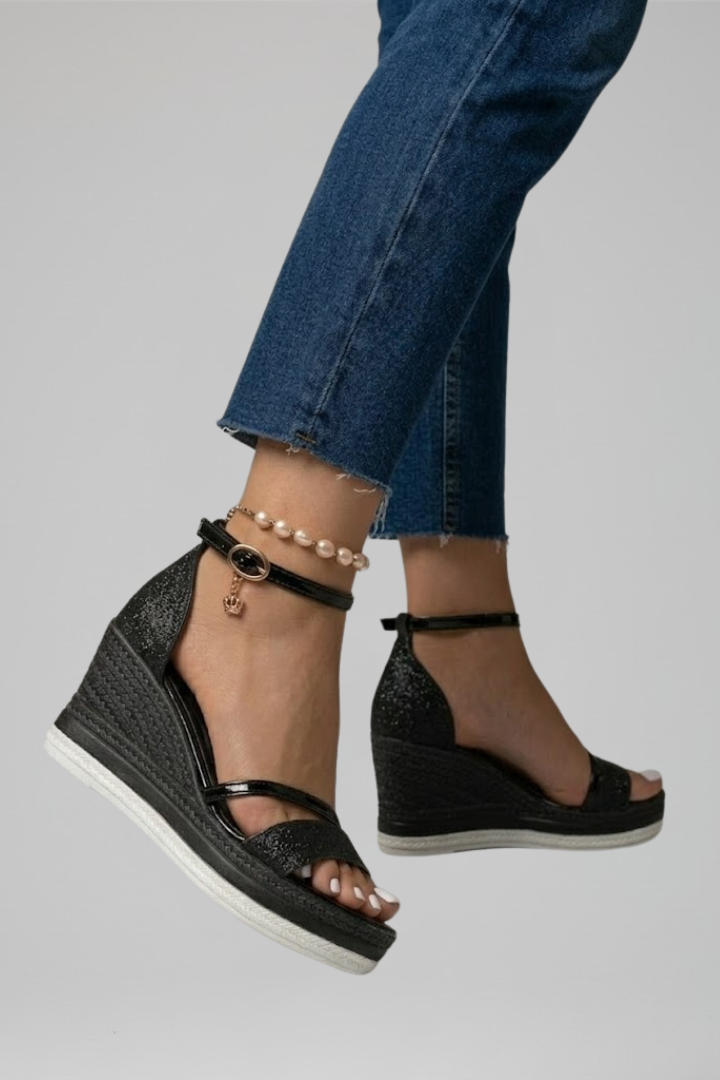 Polstrede Slip-On Sandaler Dame | Komfortable Åbne Tå-Sandaler 3