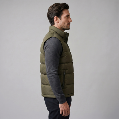 Quilted Padded Gilet | Men's Winter Casual Vest 2