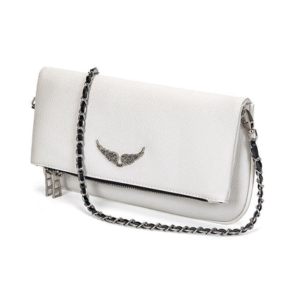 Ravenna | Elegant Clutch til Kvinder i Sort Syntetisk Læder 3