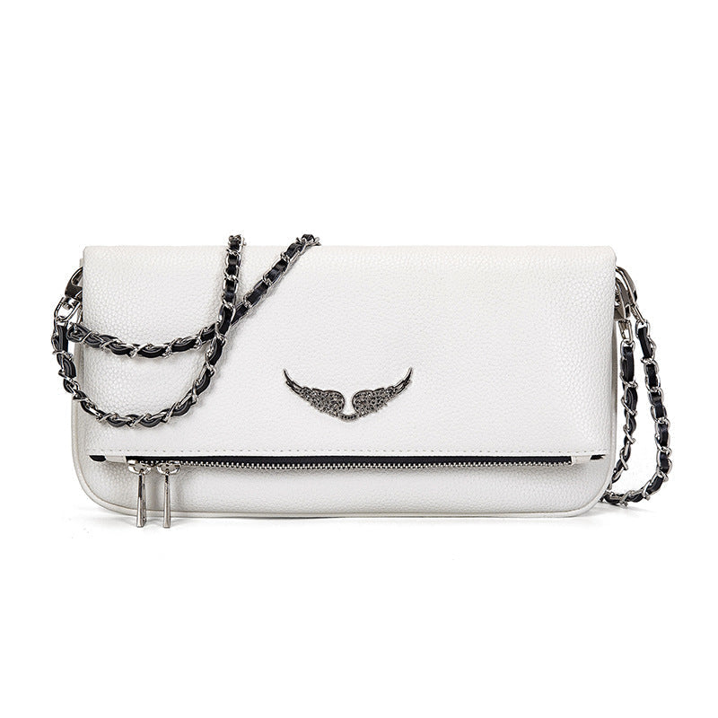 Ravenna | Elegant Clutch til Kvinder i Sort Syntetisk Læder 5