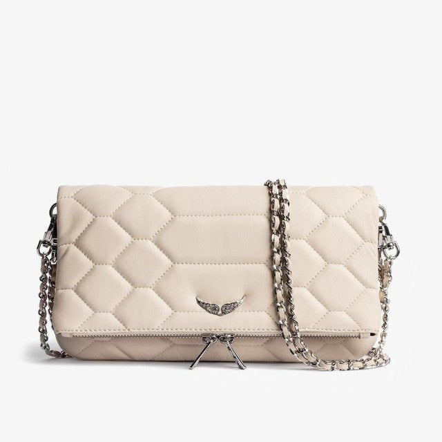 Ravenna | Elegant Clutch til Kvinder i Sort Syntetisk Læder 6