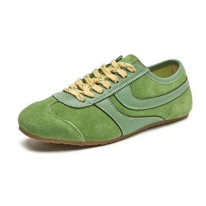 Retro Lædersneakers | Komfortable Hvide Sneakers til Dame 2