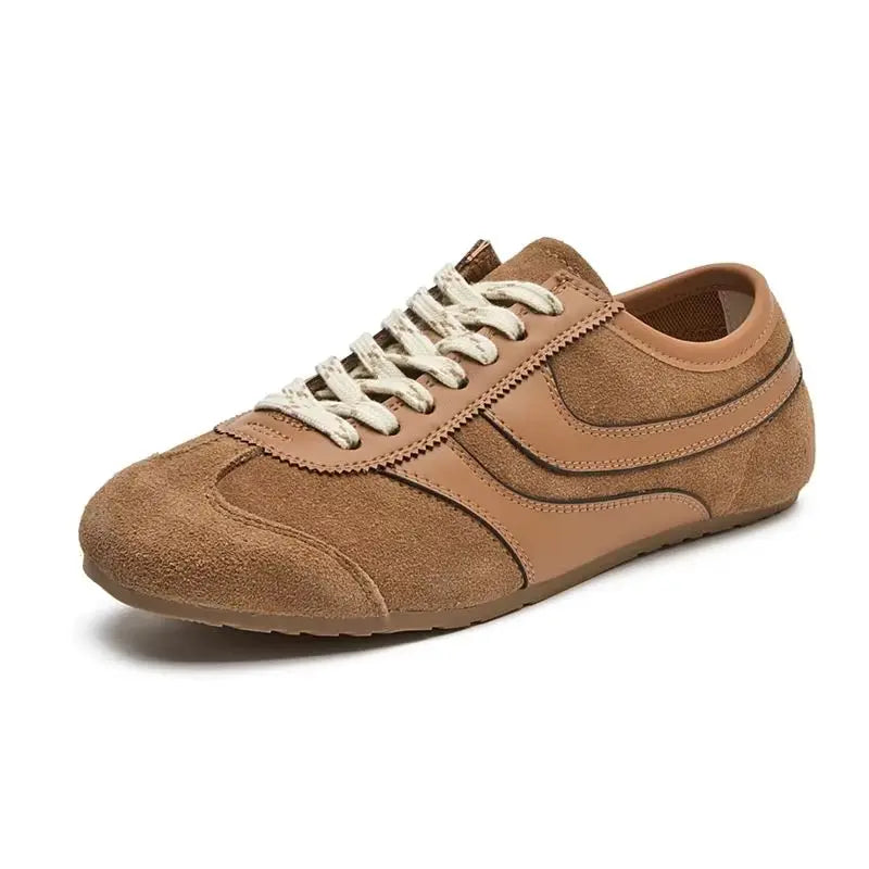 Retro Lædersneakers | Komfortable Hvide Sneakers til Dame 6