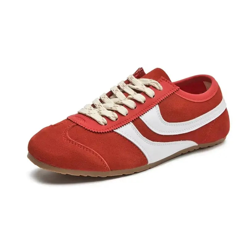 Retro Lædersneakers | Komfortable Hvide Sneakers til Dame 8