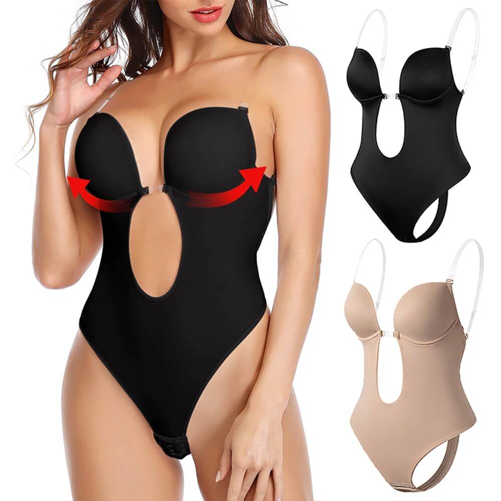 Rugloze Body Shaper | Dames Body med Cups 1
