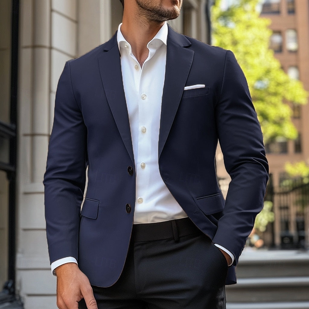 Scott | Men's Casual Standard Fit Single-Breasted Jacket 1