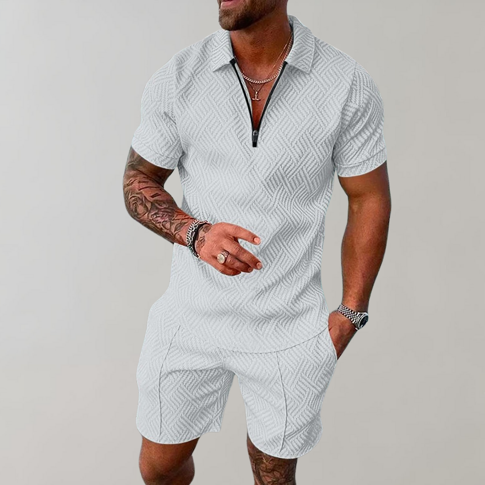 Sommersæt til Mænd | Casual Skjorte og Shorts 8