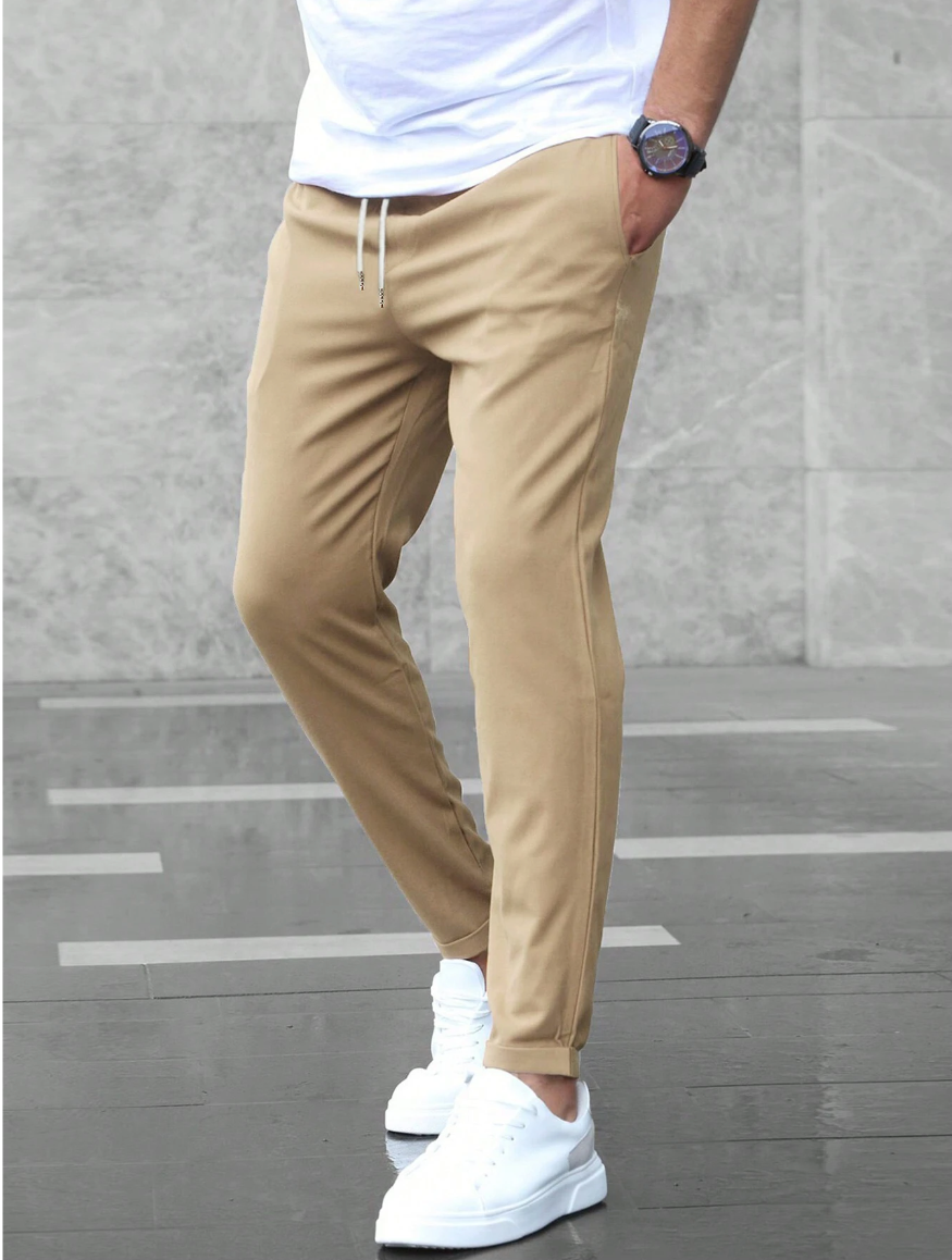 Stretchbukser Mænd | Slim Fit Komfortable Chinobukser 11