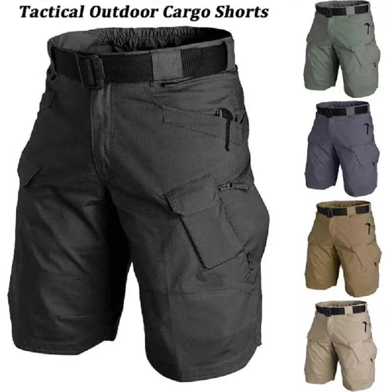 Taktiske Cargo Shorts | Vandafvisende Udendørs Shorts til Mænd 0