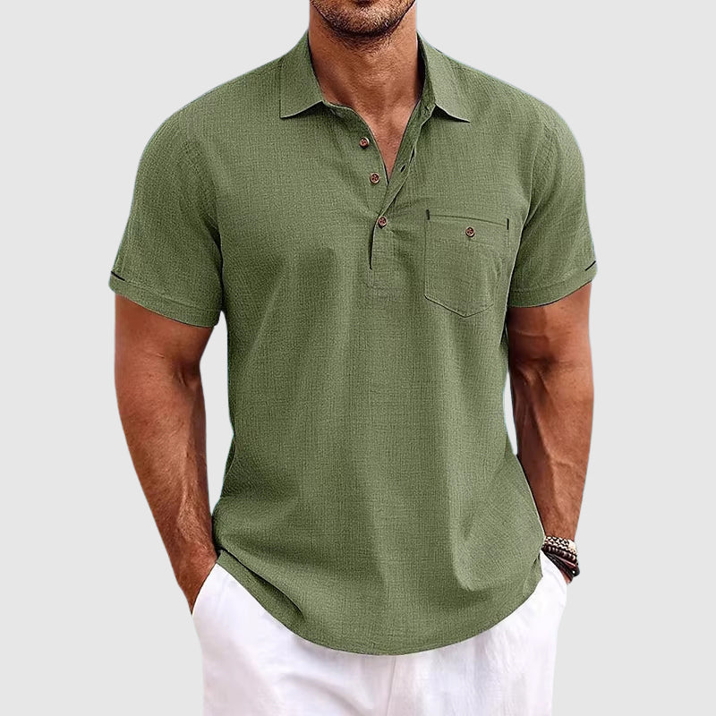 Theodore Willow | Linned Poloshirt 4