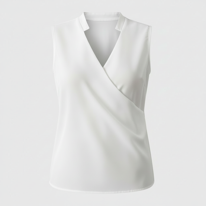 V-hals Top | Sommer Top til Damer 0