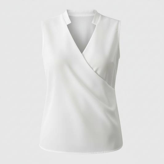 V-hals Top | Sommer Top til Damer 0