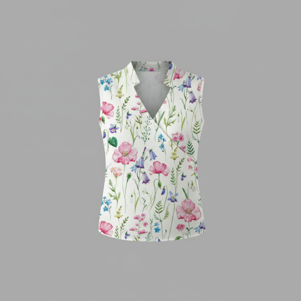 V-hals Top | Sommer Top til Damer 7