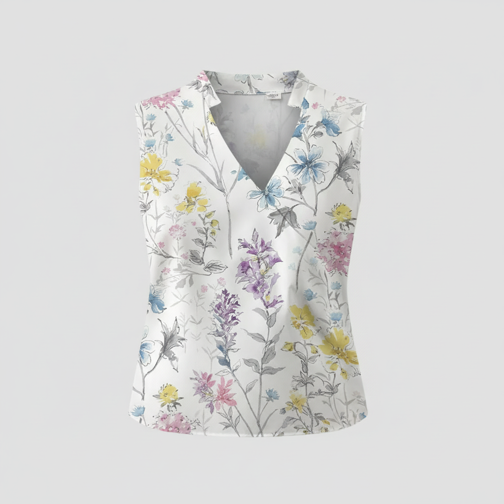 V-hals Top | Sommer Top til Damer 8