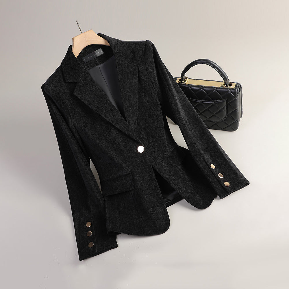 Velvet Dawn | Slim-Fit Blazer for Women 0
