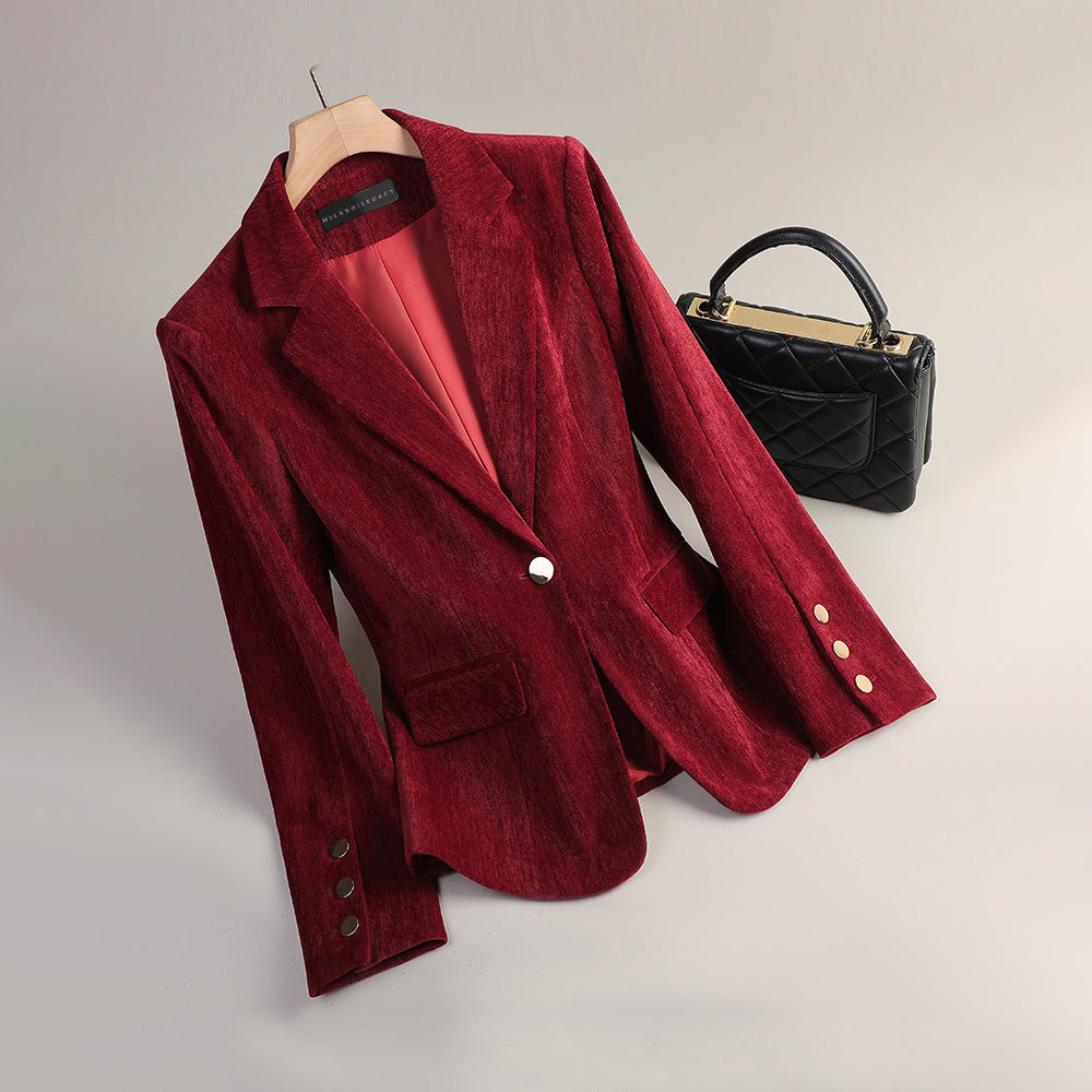 Velvet Dawn | Slim-Fit Blazer for Women 1