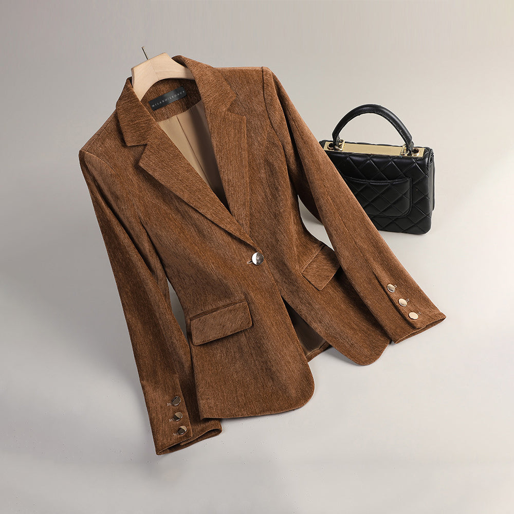 Velvet Dawn | Slim-Fit Blazer for Women 2