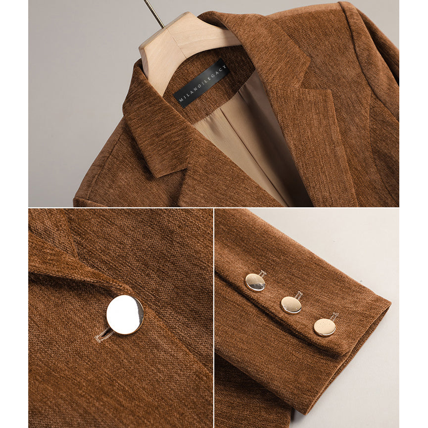 Velvet Dawn | Slim-Fit Blazer for Women 4