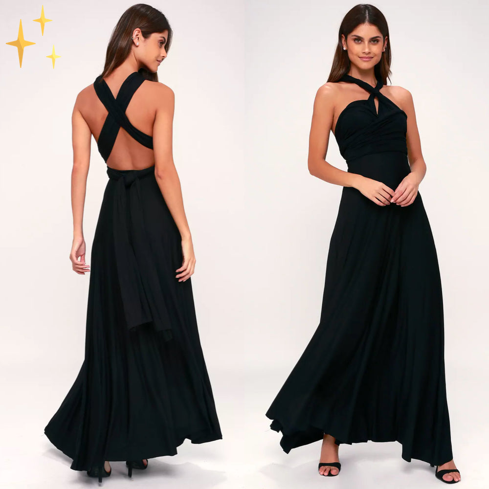 a-Lot Multiway Wrap Dress | Slå Om Kjole Med 50 Styles 10