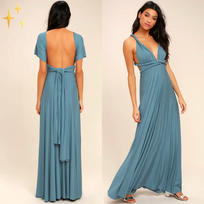 a-Lot Multiway Wrap Dress | Slå Om Kjole Med 50 Styles 3